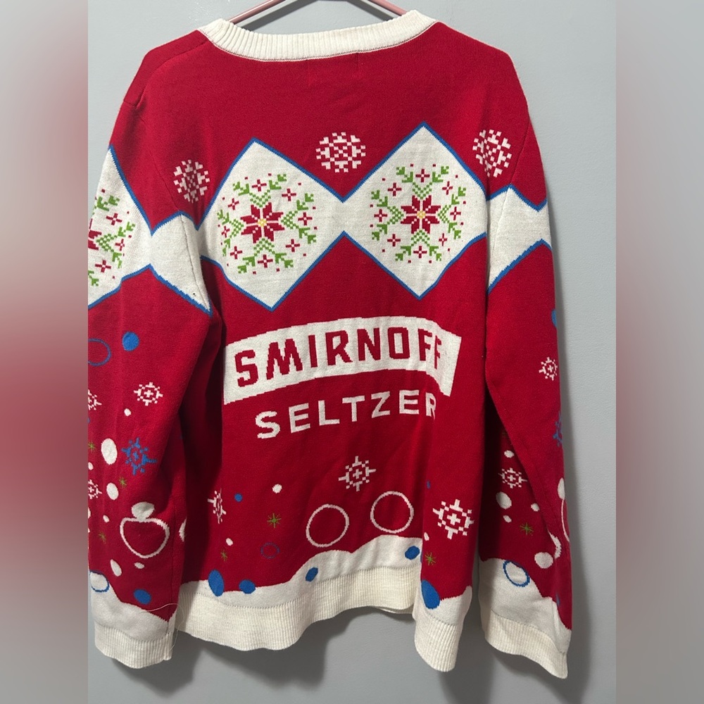 Smirnoff Seltzers Red And Ugly Christmas Sweater - Picture 5 of 9